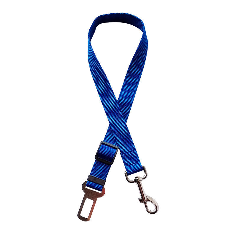 Ceinture de sécurité réglable pour chien et chat - Accessoire de voyage pour véhicule