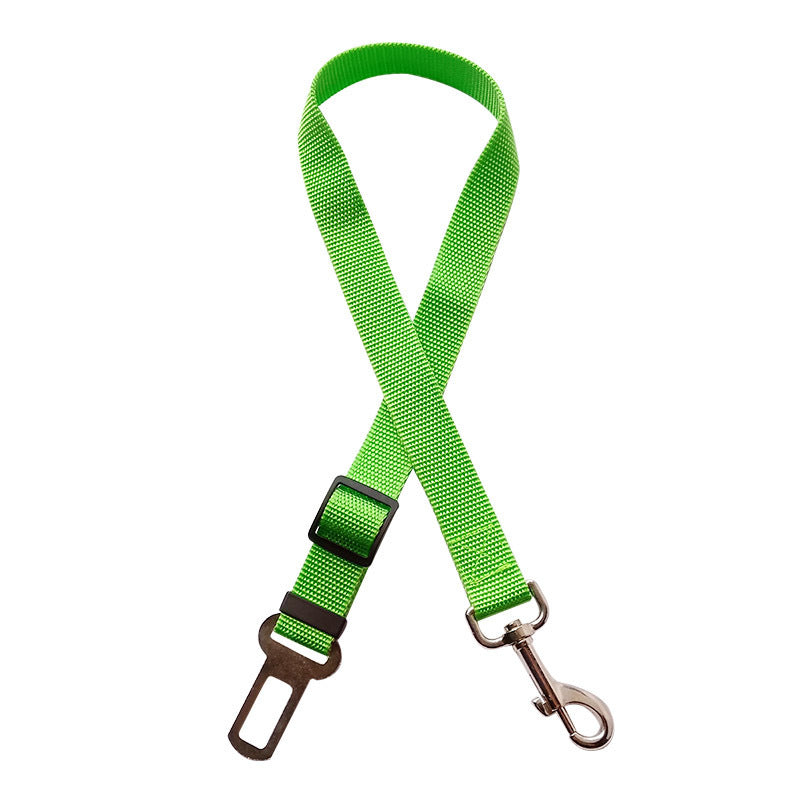 Ceinture de sécurité réglable pour chien et chat - Accessoire de voyage pour véhicule