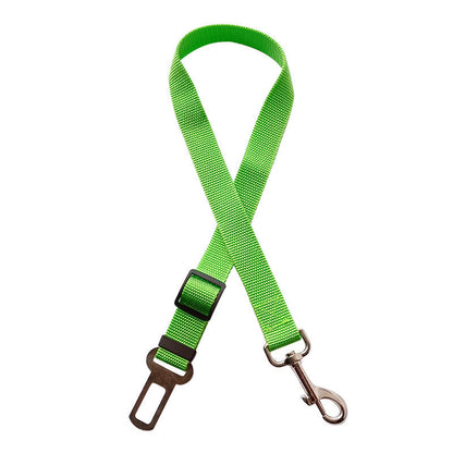 Ceinture de sécurité réglable pour chien et chat - Accessoire de voyage pour véhicule