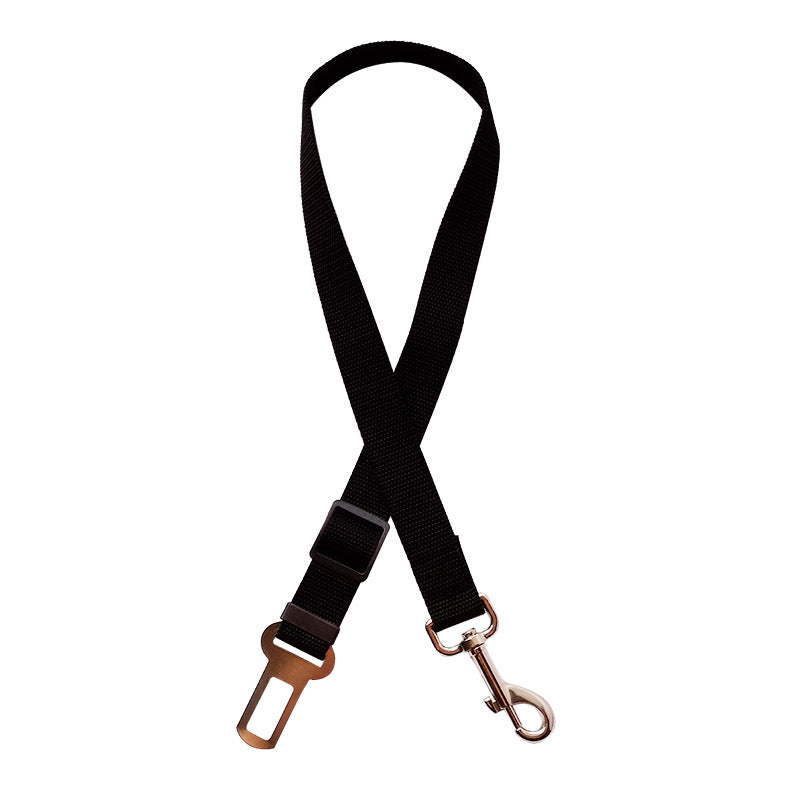 Ceinture de sécurité réglable pour chien et chat - Accessoire de voyage pour véhicule