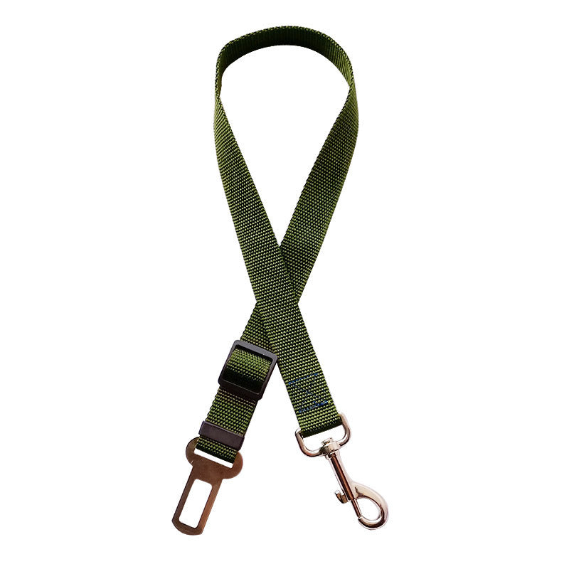 Ceinture de sécurité réglable pour chien et chat - Accessoire de voyage pour véhicule