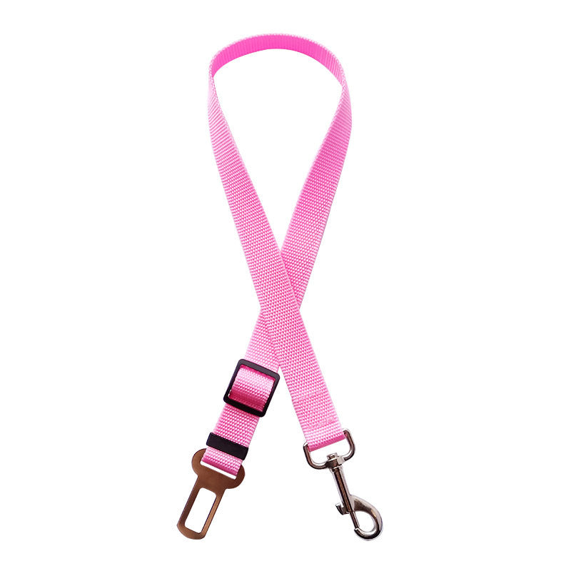 Ceinture de sécurité réglable pour chien et chat - Accessoire de voyage pour véhicule