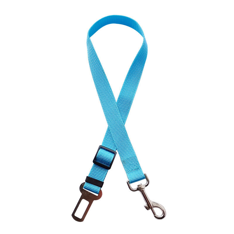 Ceinture de sécurité réglable pour chien et chat - Accessoire de voyage pour véhicule