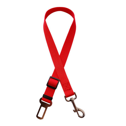 Ceinture de sécurité réglable pour chien et chat - Accessoire de voyage pour véhicule