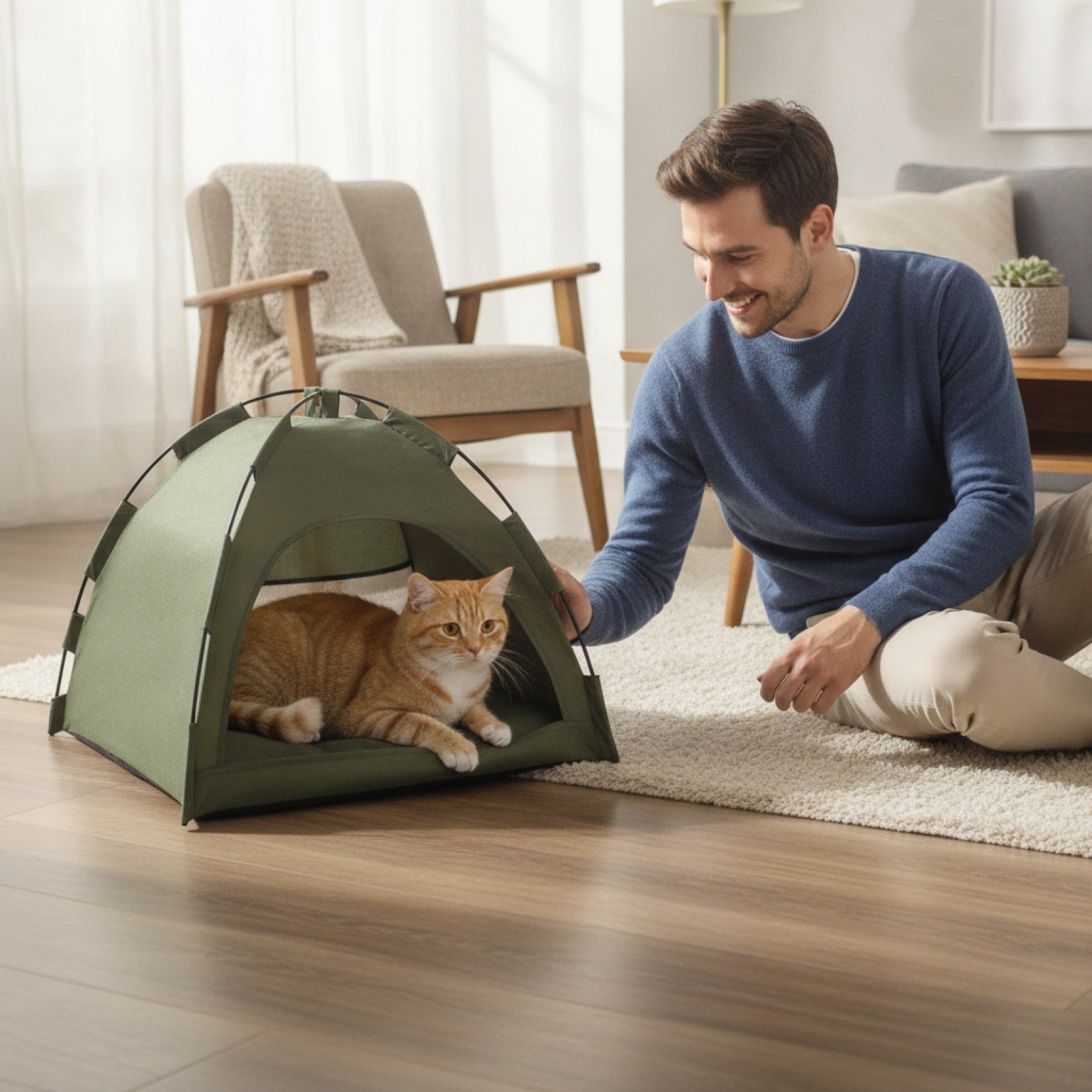 Nid Douillet pour Chat et Chien : Tapis Rafraîchissant & Coussin Confortable